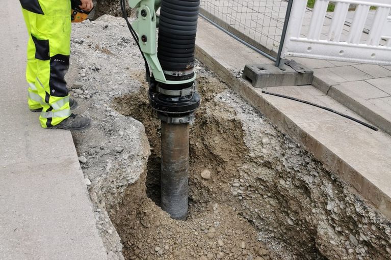 Saugbagger Erlangen - Tiefbau